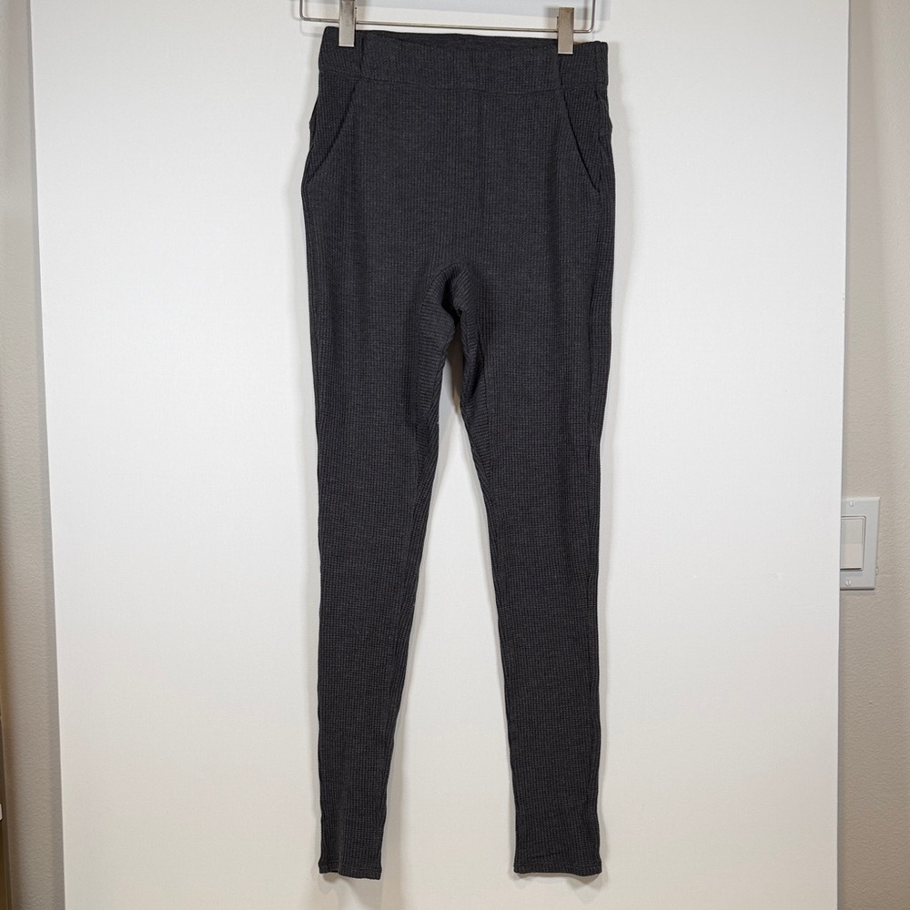 Lunya Dark Gray Knit Leggings